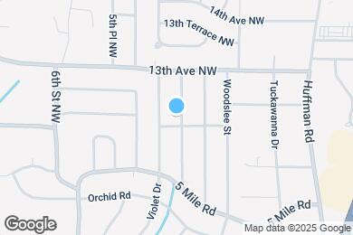 Map image of the property - 1204 Birchwood St