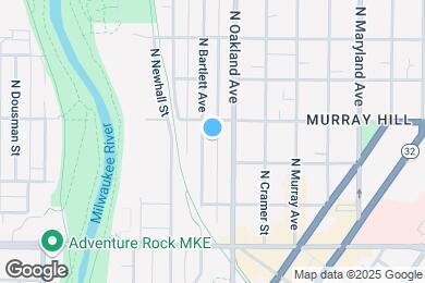 Map image of the property - 2474 N Bartlett Ave