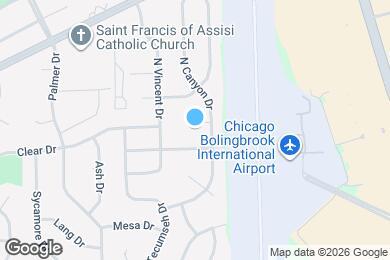 Map image of the property - 1436 Fawn Ct