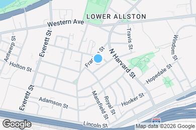 Map image of the property - 33 Bayard St