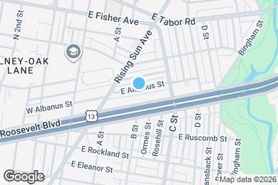 Map image of the property - 302 E Albanus St