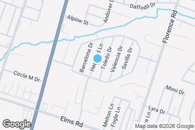 Map image of the property - 3308 Hereford Ln