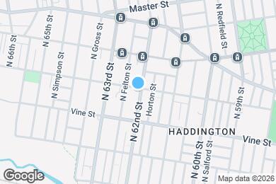 Map image of the property - 6202 Callowhill St