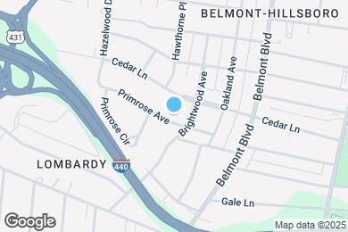 Map image of the property - 1806 Primrose Ave