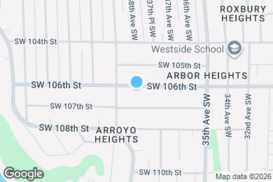 Map image of the property - 3805 SW 106th St