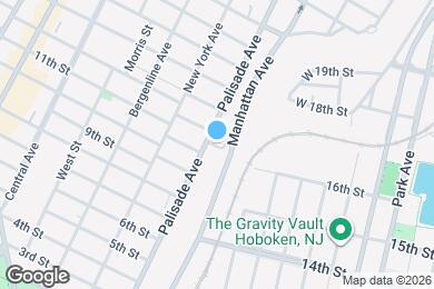 Map image of the property - 1012 Palisade Ave