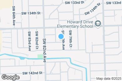 Map image of the property - 13790 SW 80th Ave