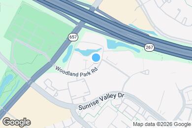 Map image of the property - 13216 Woodland Park Rd