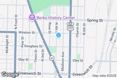 Map image of the property - 827 N 4th St