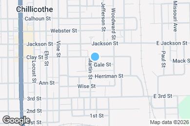 Map image of the property - 335 Gale St