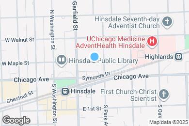 Map image of the property - 134 E Maple St