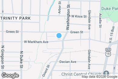Map image of the property - 604 W Markham Ave