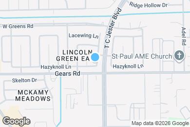 Map image of the property - 2106 Hazyknoll Ln