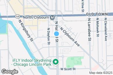 Map image of the property - 801 W Blackhawk St