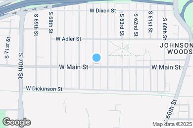 Map image of the property - 6428 W Main St