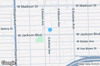 Map image of the property - 4538 W Jackson Blvd