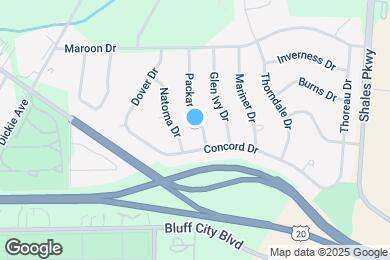 Map image of the property - 688 Packard Dr