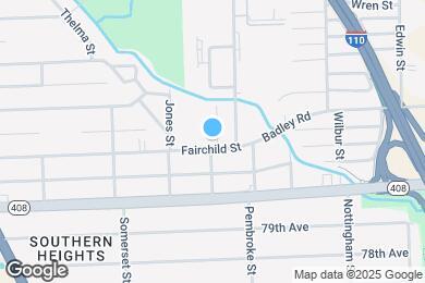 Map image of the property - 2201 Fairchild St