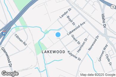 Map image of the property - 402 Lakewood Ave