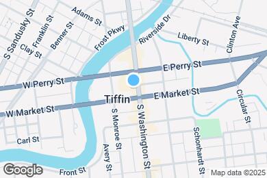 Map image of the property - 92 S Washington St