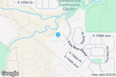 Map image of the property - 2901 E 107th Ct