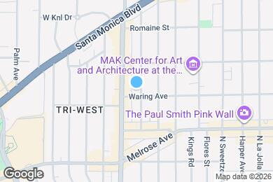 Map image of the property - 807 N Alfred St.