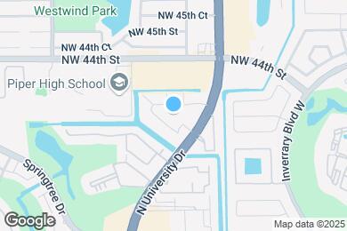 Map image of the property - 4235 N University Dr
