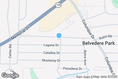 Map image of the property - 2957 Belvedere Ln