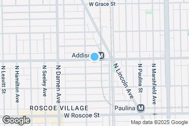 Map image of the property - 1835 W Addison St