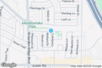Map image of the property - 2040 Cardinal Ln