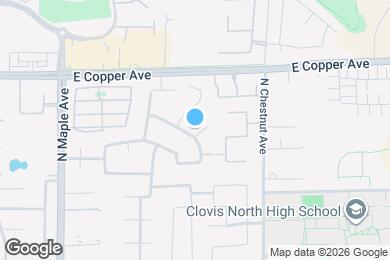 Map image of the property - 10793 N Whitney Ave