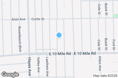 Map image of the property - 25160 Dale St
