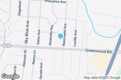 Map image of the property - 7348 Beechland Ave
