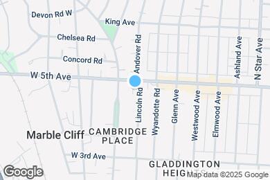 Map image of the property - 1591 Lincoln Rd