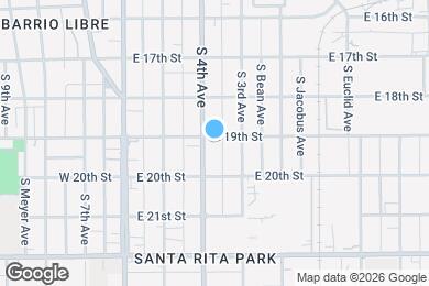 Map image of the property - 310 E 19th St