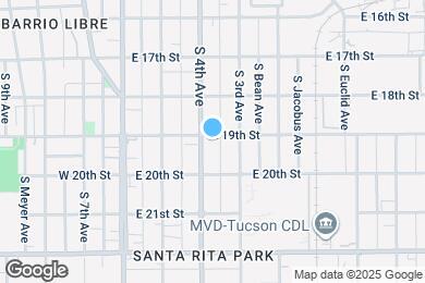 Map image of the property - 312 E 19th St