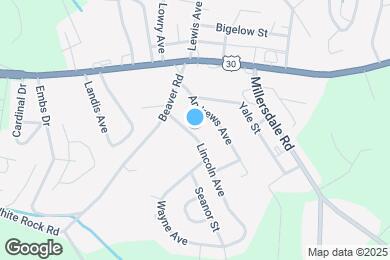 Map image of the property - 4517 Lincoln Ave