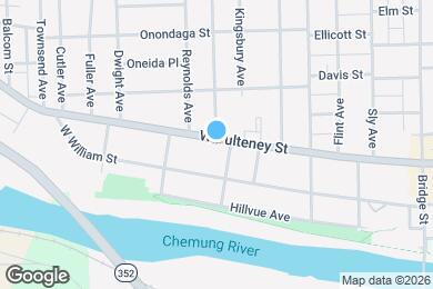 Map image of the property - 178 W Pulteney St