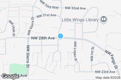 Map image of the property - 1456 NW 28th Ave