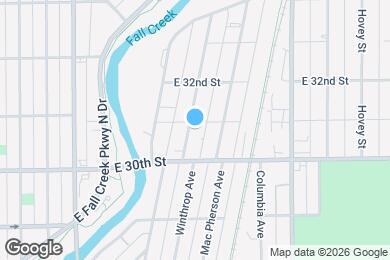 Map image of the property - 3035 Guilford Ave