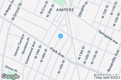 Map image of the property - 182 N 17th St