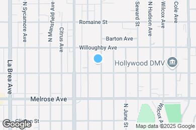 Map image of the property - 817 N Las Palmas Ave