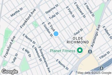 Map image of the property - 2408 E York St