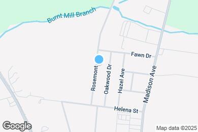 Map image of the property - 319 Rosemont Ave