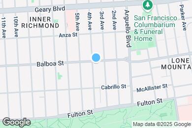 Map image of the property - 608 4th Ave