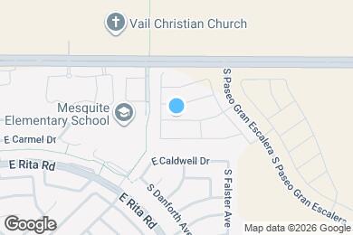 Map image of the property - 9535 E Friedel Dr