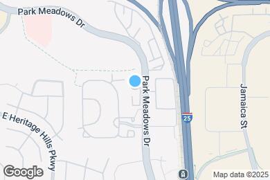 Map image of the property - 10176 Park Meadows Dr