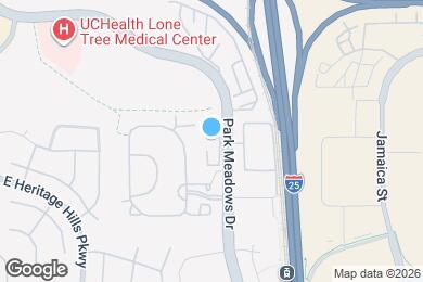 Map image of the property - 10184 Park Meadows Dr