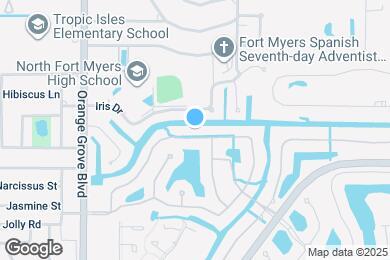 Map image of the property - 9358 Palm Island Cir