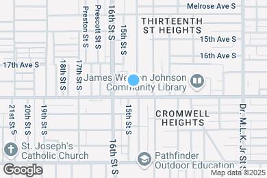 Map image of the property - 1715 14th St S